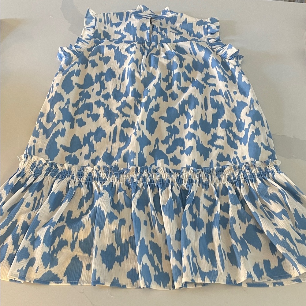 Pinch Blue and White Patterned Dress size small - Picture 7 of 9